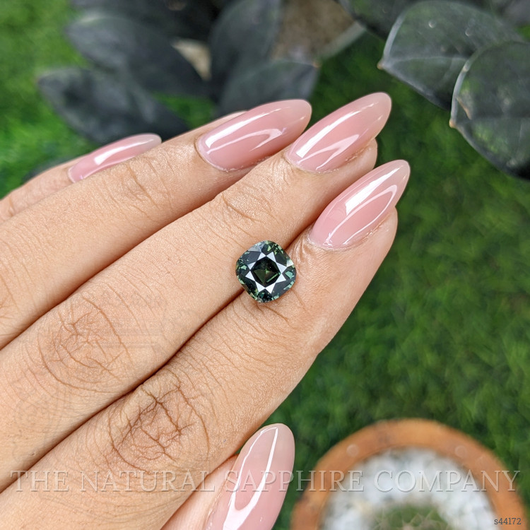 2.53 Ct. Bluish Green Sapphire from Madagascar