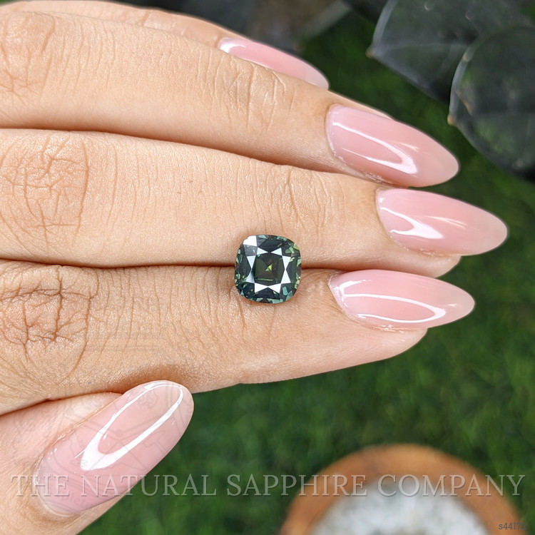 2.53 Ct. Bluish Green Sapphire from Madagascar