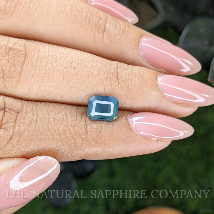 2.00 Ct. Greenish Blue Sapphire from Madagascar