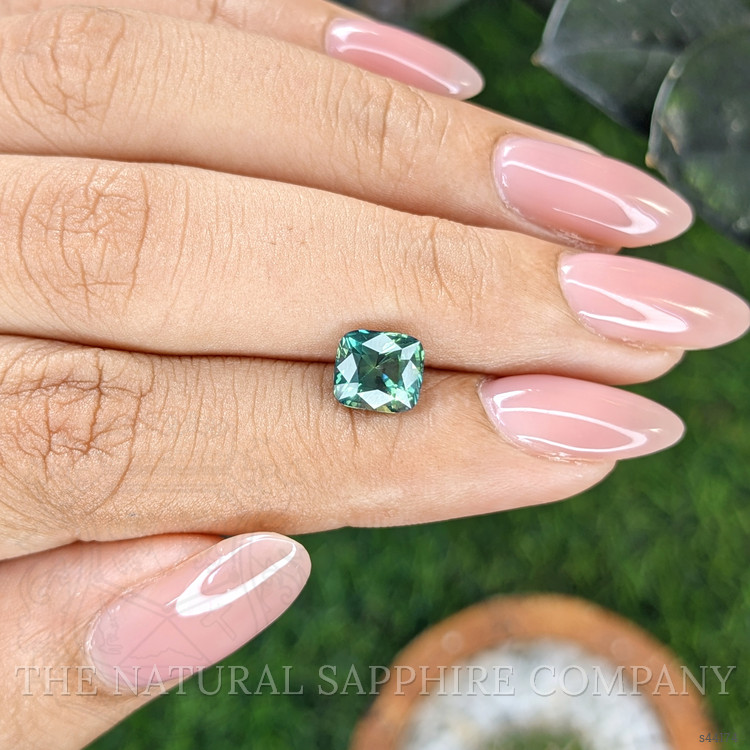 2.00 Ct. Bluish Green Sapphire from Madagascar