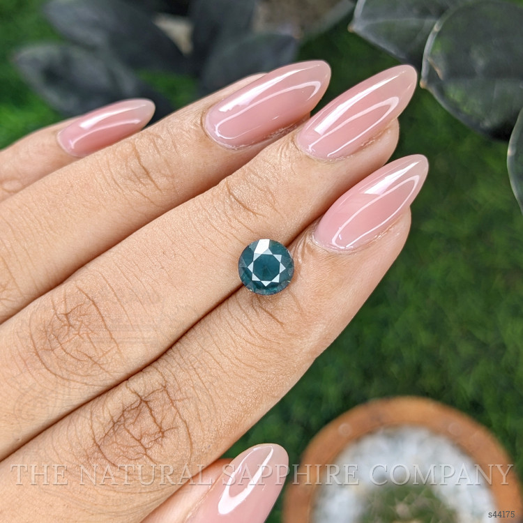 2.19 Ct. Bluish Green Sapphire from Madagascar