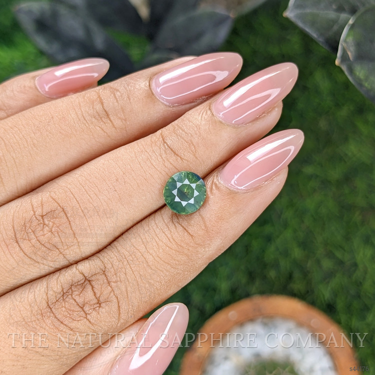 2.25 Ct. Bluish Green Sapphire from Madagascar
