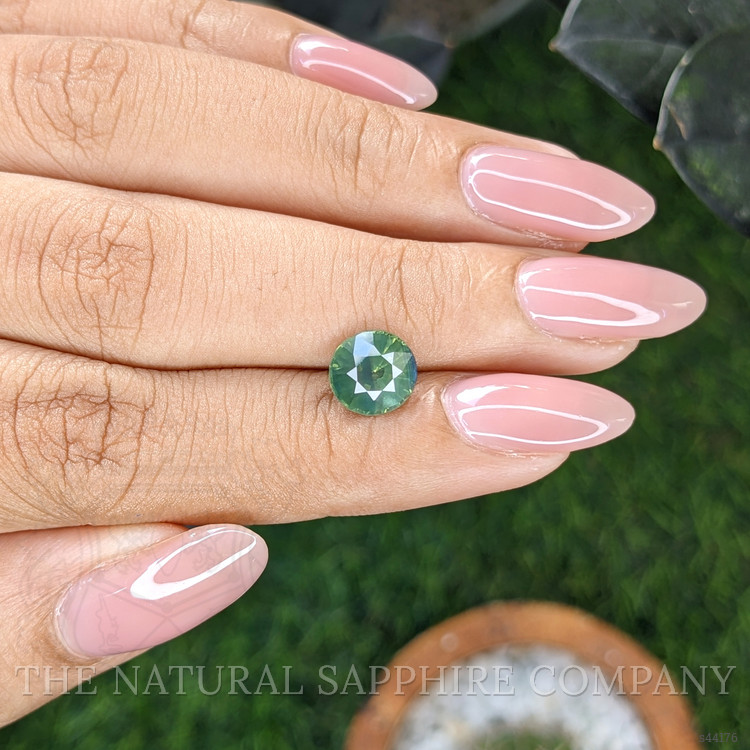 2.25 Ct. Bluish Green Sapphire from Madagascar