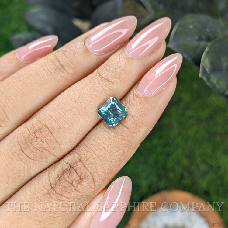 2.53 Ct. Bluish Green Sapphire from Madagascar
