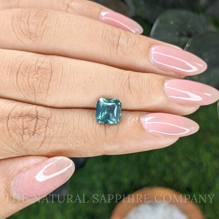 2.53 Ct. Bluish Green Sapphire from Madagascar