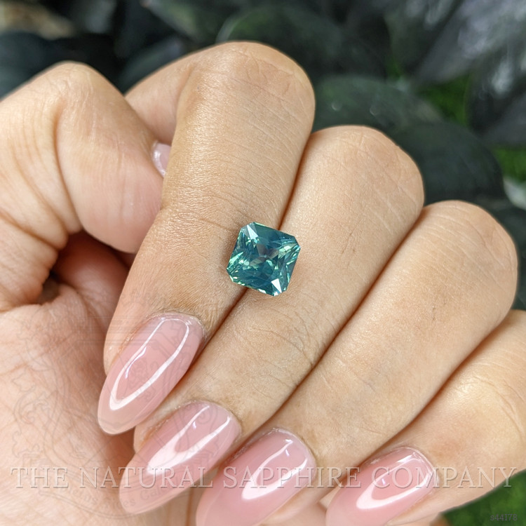 2.53 Ct. Bluish Green Sapphire from Madagascar