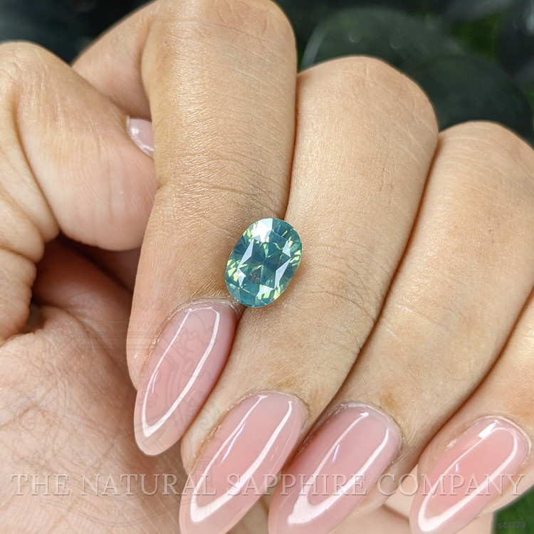 2.51 Ct. Bluish Green Sapphire from Madagascar