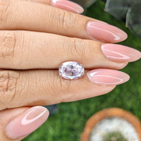 2.60 Ct. Pink Sapphire from Ceylon (Sri Lanka) Life Style