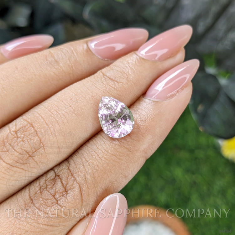 3.79 Ct. Purplish Pink Sapphire from Ceylon (Sri Lanka)