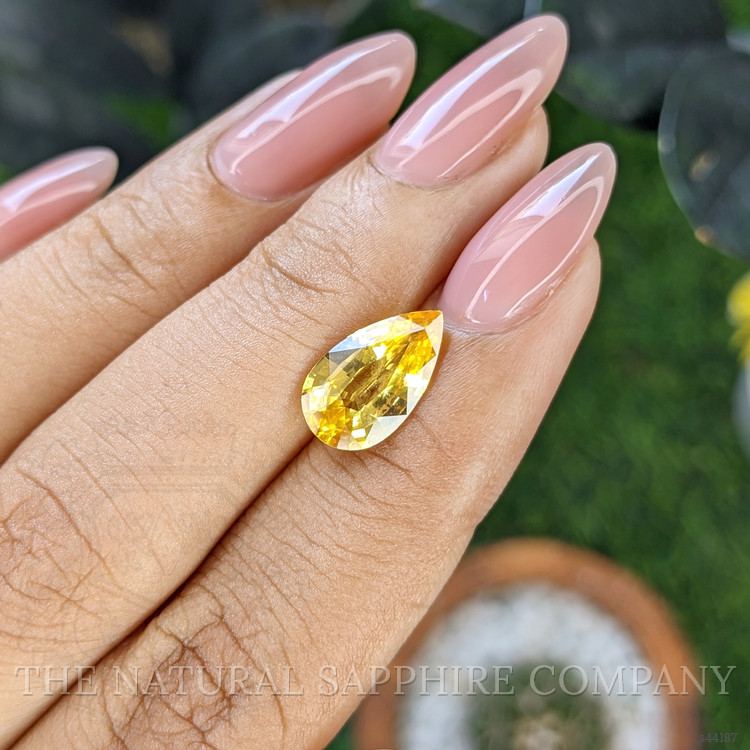 2.99 Ct. Yellow Sapphire from Ceylon (Sri Lanka)