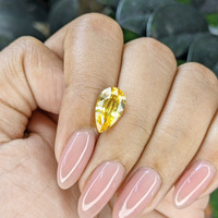 2.99 Ct. Yellow Sapphire from Ceylon (Sri Lanka) Life Style