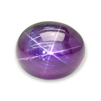 8.88 Ct. Purple Star Sapphire from Ceylon (Sri Lanka) Video