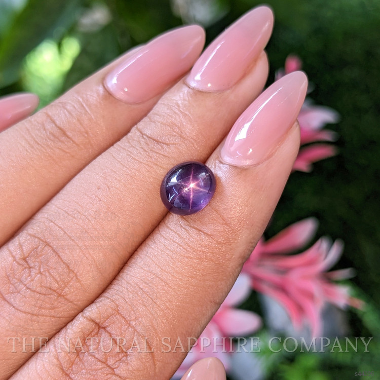 3.75 Ct. Purple Star Sapphire from Ceylon (Sri Lanka)