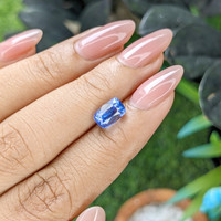 2.62 Ct. Blue Sapphire from Ceylon (Sri Lanka) Life Style