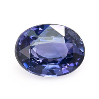 1.56 Ct. Purplish Blue Sapphire from Ceylon (Sri Lanka) Video