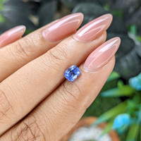 1.06 Ct. Blue Sapphire from Ceylon (Sri Lanka) Life Style
