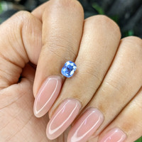 1.06 Ct. Blue Sapphire from Ceylon (Sri Lanka) Life Style