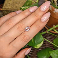 2.14 Ct. Padparadscha Sapphire from Ceylon (Sri Lanka) Life Style