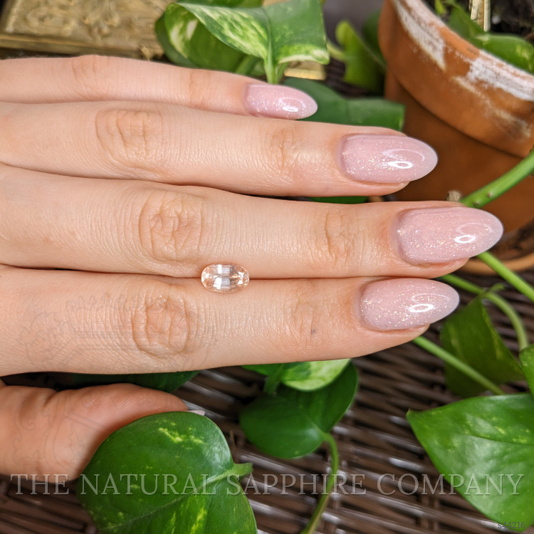 1.89 Ct. Padparadscha Sapphire from Ceylon (Sri Lanka)