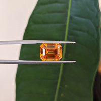 5.16 Ct. Yellowish Orange Sapphire from Ceylon (Sri Lanka) Life Style