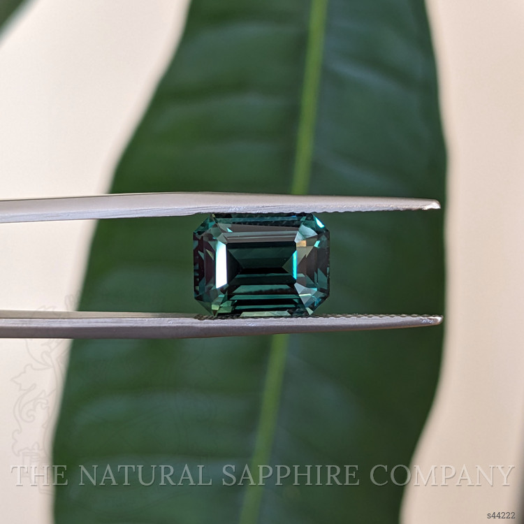 5.68 Ct. Bluish Green Sapphire from Madagascar