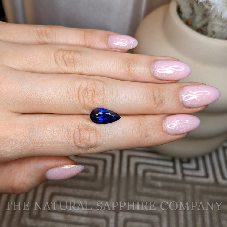 4.21 Ct. Blue Sapphire from Ceylon (Sri Lanka)