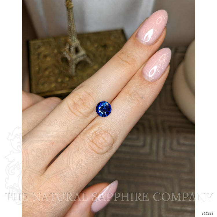 2.10 Ct. Blue Sapphire from Ceylon (Sri Lanka)
