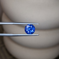 2.43 Ct. Blue Sapphire from Ceylon (Sri Lanka) Life Style