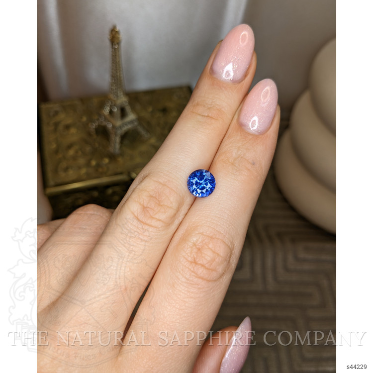 2.43 Ct. Blue Sapphire from Ceylon (Sri Lanka)
