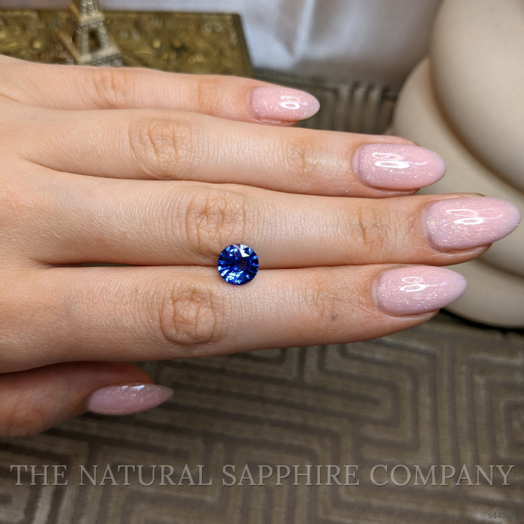2.55 Ct. Blue Sapphire from Ceylon (Sri Lanka)