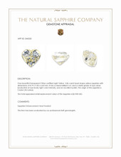 3.86 Ct. Yellow Sapphire from Ceylon (Sri Lanka) Appraisal