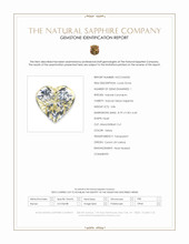 3.86 Ct. Yellow Sapphire from Ceylon (Sri Lanka) Scan Report