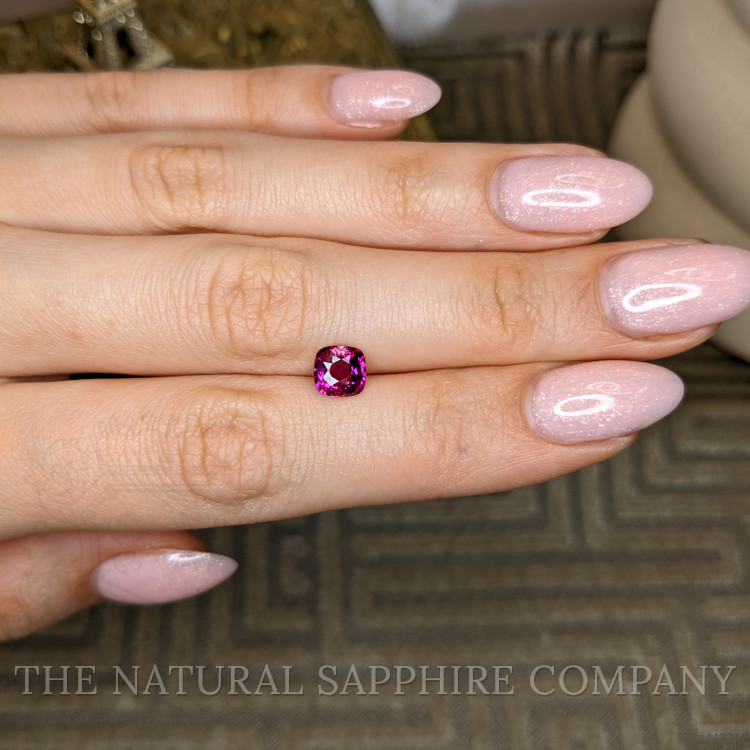 1.46 Ct. Purplish Pink Sapphire from Ceylon (Sri Lanka)