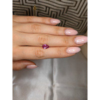 2.00 Ct. Purplish Pink Sapphire from Madagascar Life Style