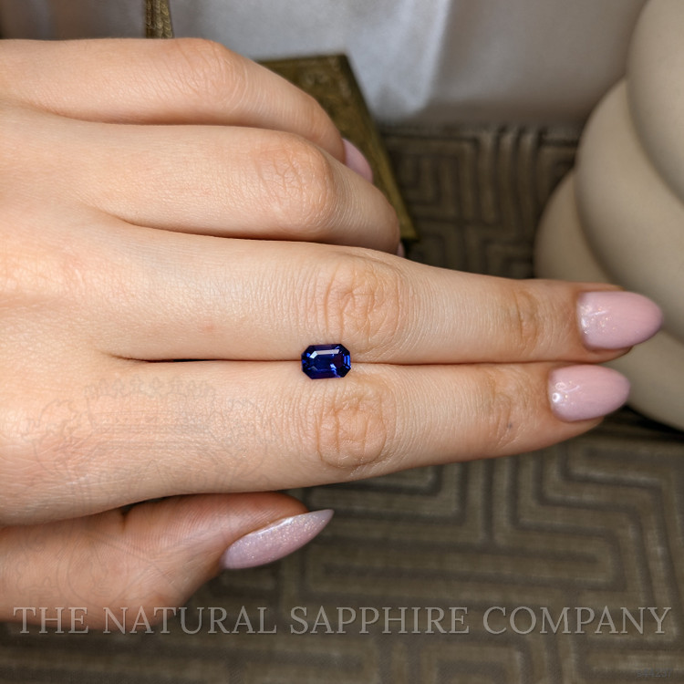 1.53 Ct. Violet Sapphire from Ceylon (Sri Lanka)