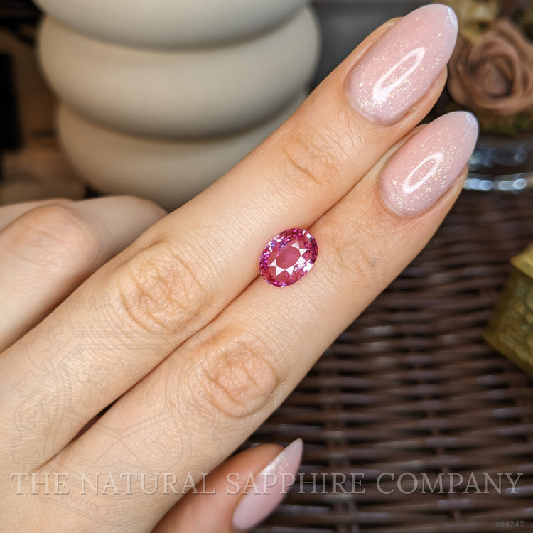 3.02 Ct. Pink Sapphire from Ceylon (Sri Lanka)