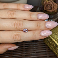 2.19 Ct. Purplish Pink Sapphire from Ceylon (Sri Lanka) Life Style