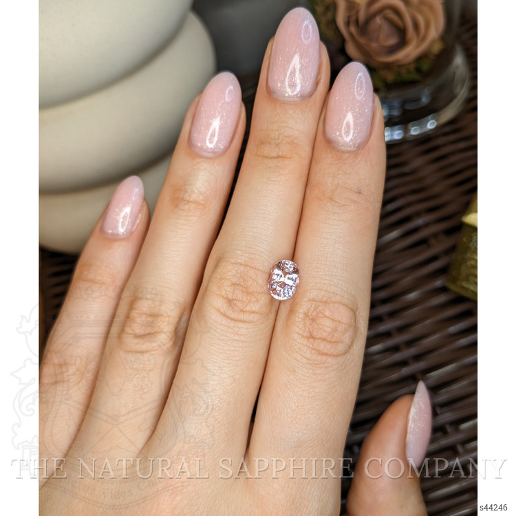 2.19 Ct. Purplish Pink Sapphire from Ceylon (Sri Lanka)