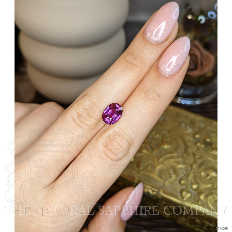 3.02 Ct. Pinkish Purple Sapphire from Ceylon (Sri Lanka)