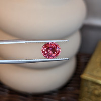 3.11 Ct. Padparadscha Sapphire from Madagascar Life Style