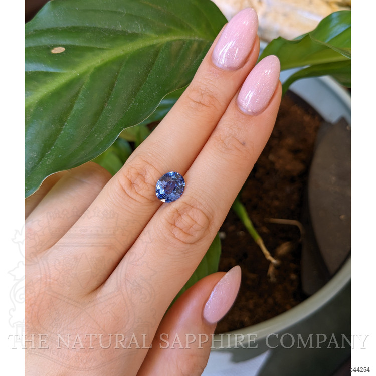 3.04 Ct. Blue Sapphire from Ceylon (Sri Lanka)