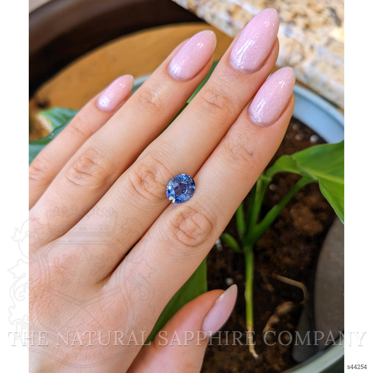 3.04 Ct. Blue Sapphire from Ceylon (Sri Lanka)