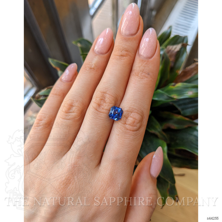 3.10 Ct. Blue Sapphire from Ceylon (Sri Lanka)