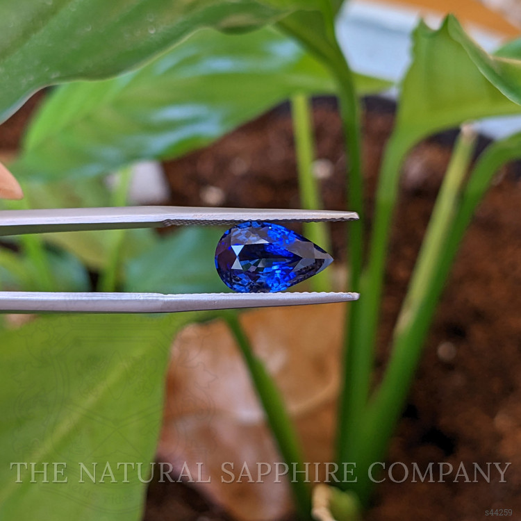 3.03 Ct. Blue Sapphire from Ceylon (Sri Lanka)