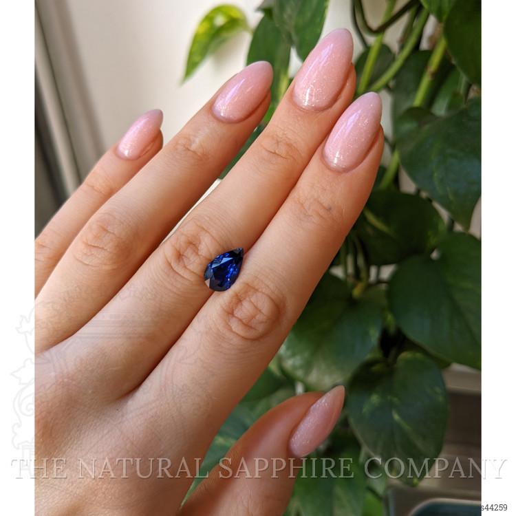 3.03 Ct. Blue Sapphire from Ceylon (Sri Lanka)