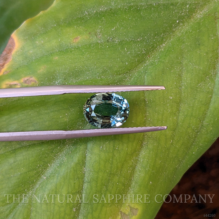 2.05 Ct. Bluish Green Sapphire from Madagascar