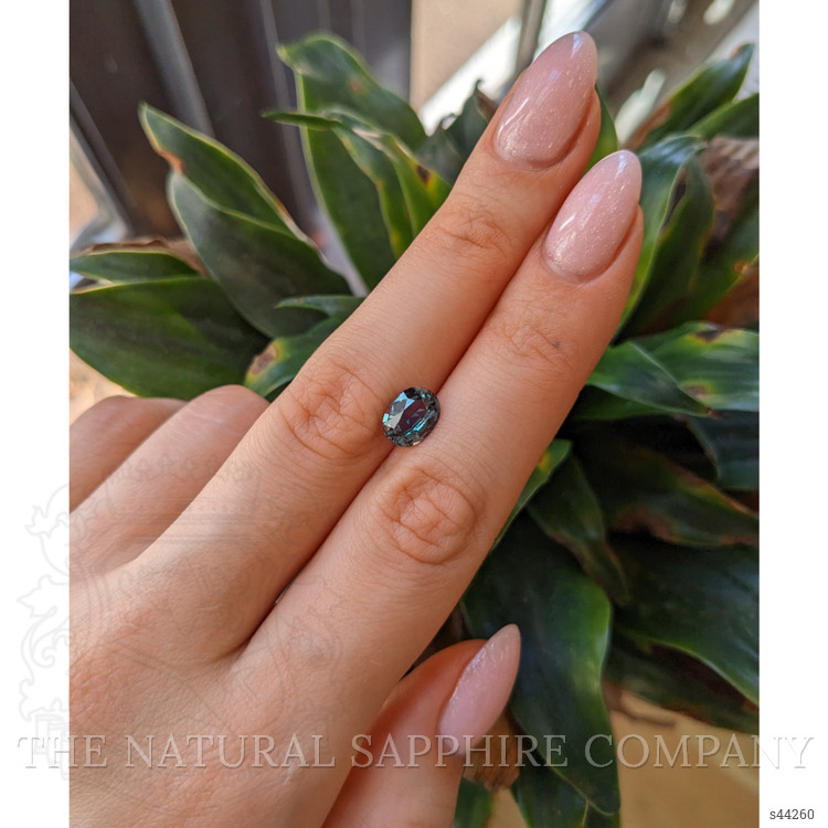 2.05 Ct. Bluish Green Sapphire from Madagascar