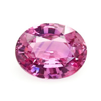 2.07 Ct. Purplish Pink Sapphire from Tanzania Video