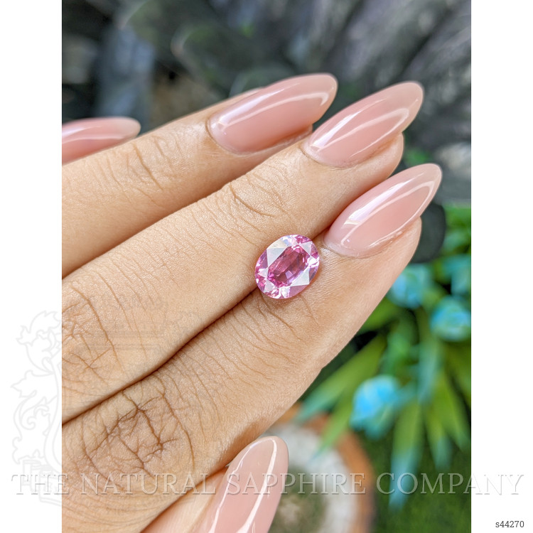 2.07 Ct. Purplish Pink Sapphire from Tanzania