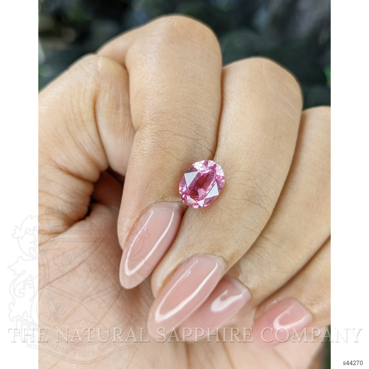2.07 Ct. Purplish Pink Sapphire from Tanzania
